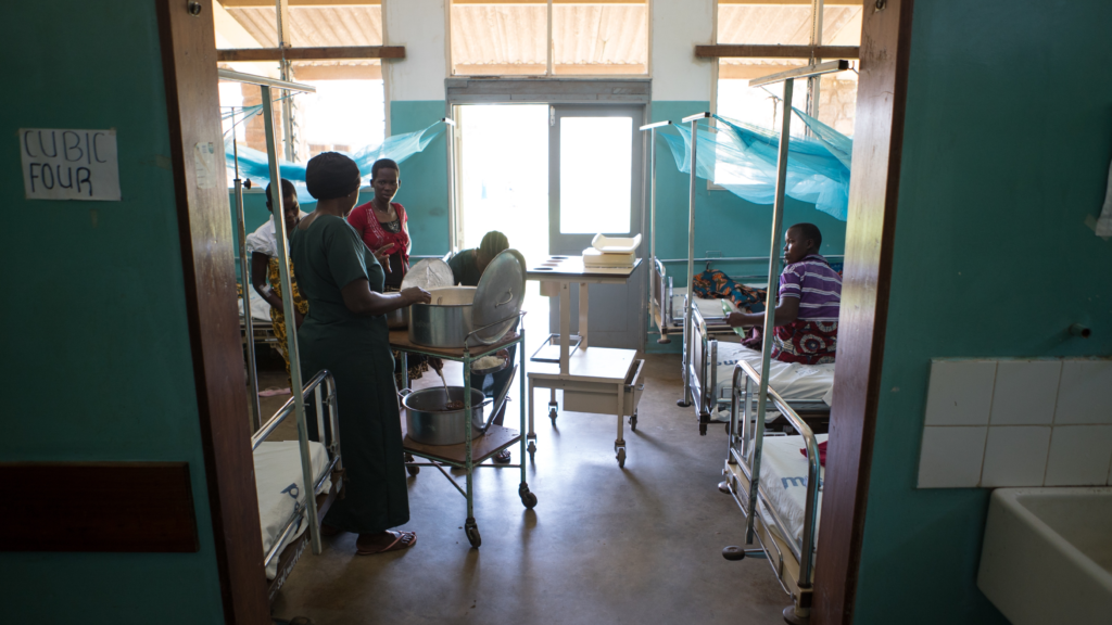 Shirati Food Program in the hospital